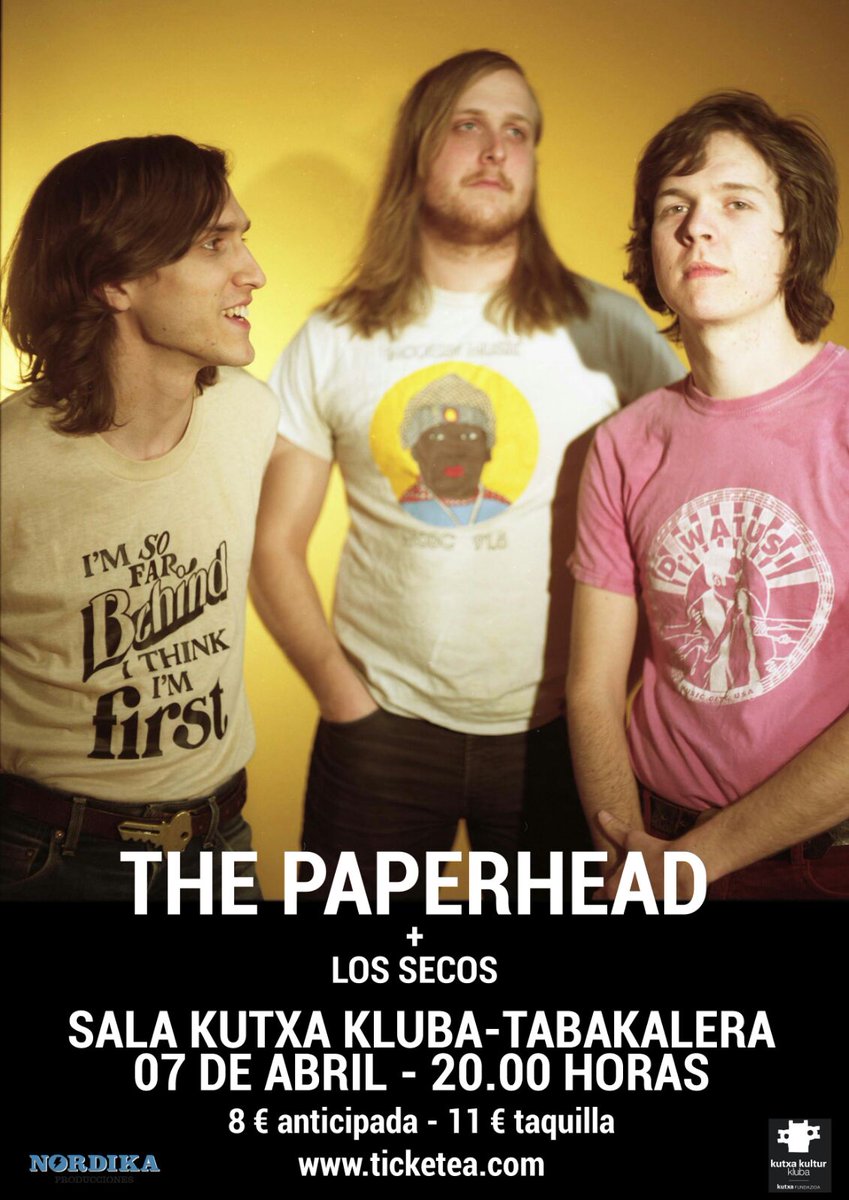 MenofRockMusika's tweet photo. ¿Motivación para este lunes?
Nos esperan 2 conciertazos dobles el viernes y el sábado
#ThePaperHead + #Los Secos
@HAVOC_musica + @osomieloso https://t.co/slC1RCNyjd
