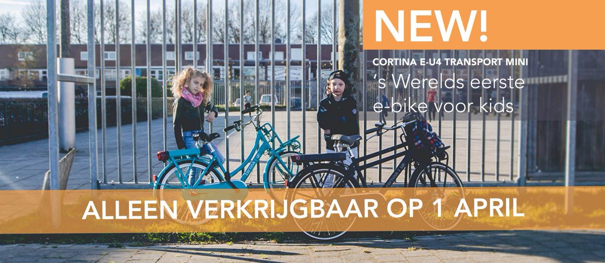 Cortina e-bike voor kids blijkt 1 april grap. Sorry for the buzz :-) fonkonline.nl/artikelen/crea…