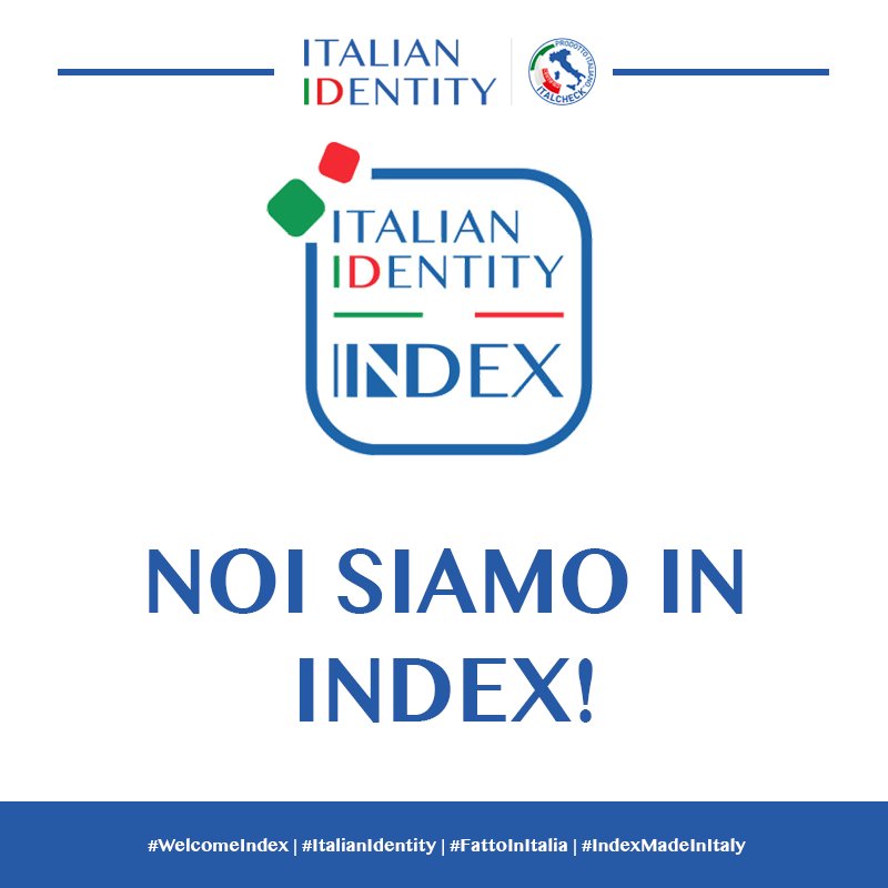 Tmpsrl2015Srl's tweet photo. Oggi grande riconoscimento: #ItalianIdentityIndex #maestridelsaperefareitaliano #WelcomeIndex #IndexMadeInItaly #madeinitaly #fattoinitalia https://t.co/u7ZVEdAFLH