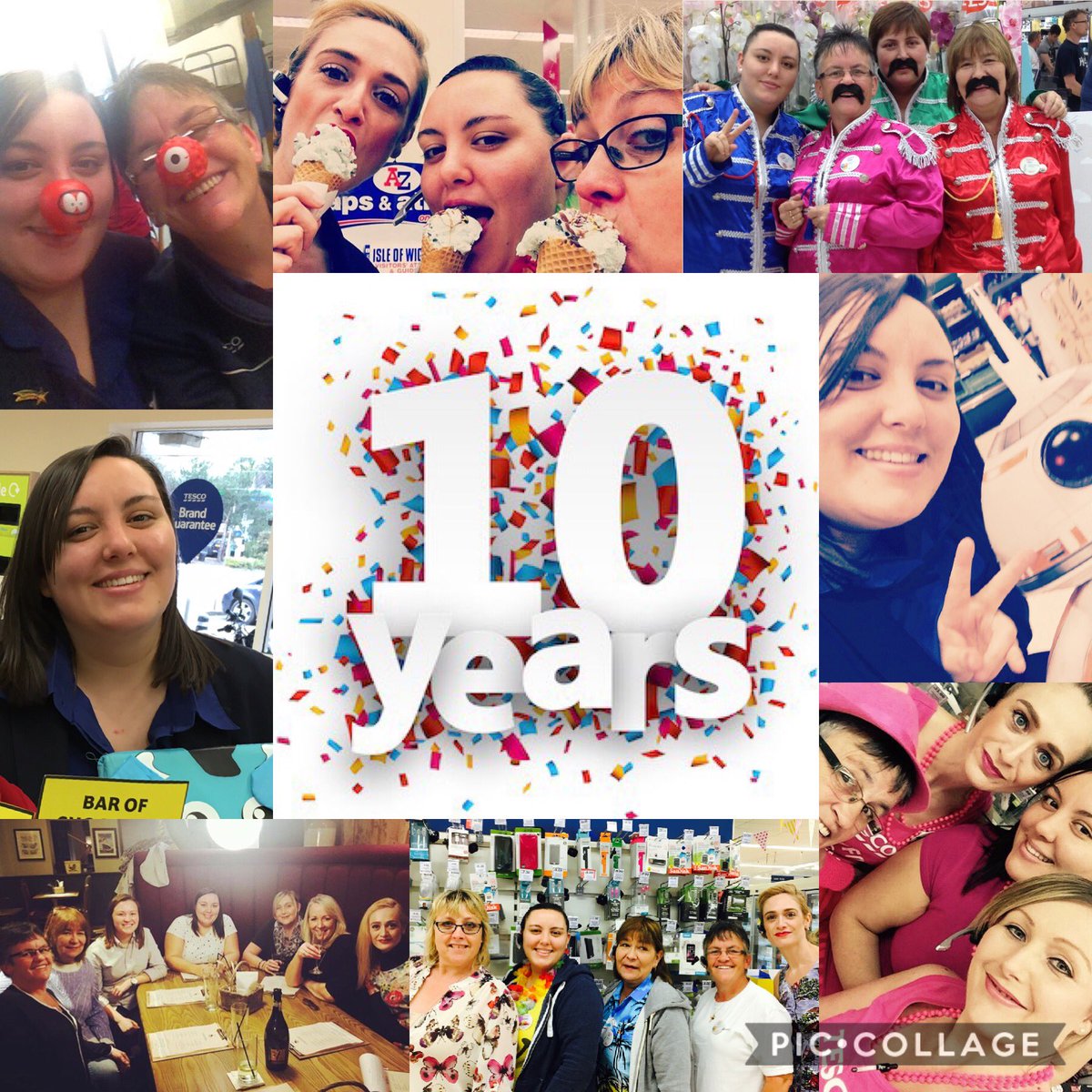 abbie_0106's tweet photo. Can't believe I've been playing shops for 10years!! #Tenyearsinretail #Timeflies #Tesco https://t.co/dKSRxGt03H