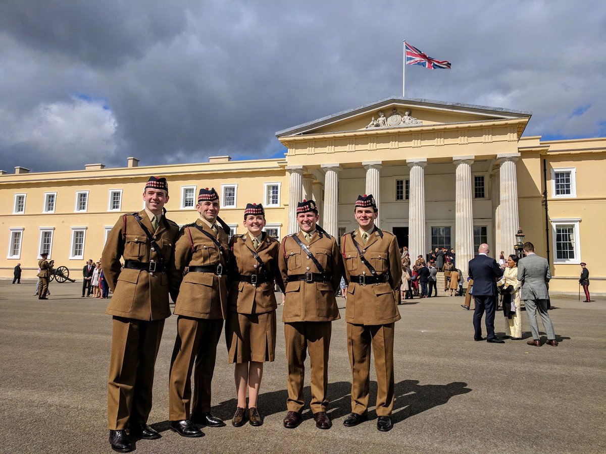 We are very proud of our RAMC officers who passed out at Sandhurst this weekend. Lots of hard work and dedication to have got this far.