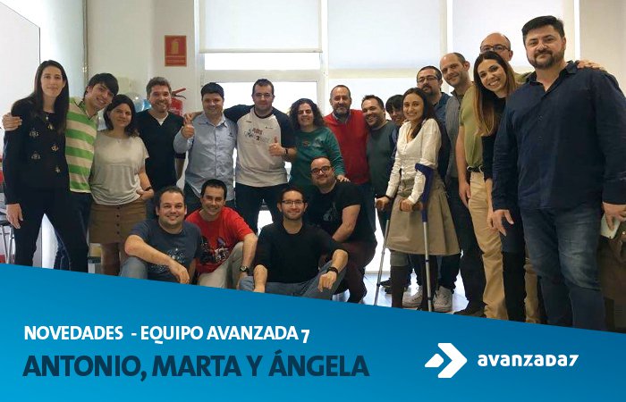 avanzada7's tweet photo. #Novedades Hoy en nuestro #blog os presentamos a las incorporaciones más recientes de la familia #Avanzada7 🙂 https://t.co/qWKrdlOPAy https://t.co/9Gqpgy7Y78