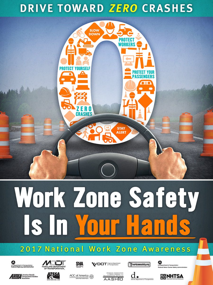 MaineDOT1's tweet image. This week is National Work Zone Awareness Week. Please be considerate of people in work zones, we don't speed through your office! #NWZAW