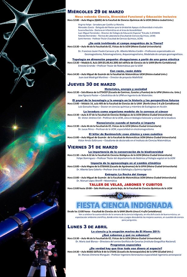 casaestudiante's tweet photo. Una jornada de #física y de #ingeniería te espera en las actividades #SCI4. A las 13:30h en @Fisicas_UCM y a las 14:30h en @aeroespacialUPM https://t.co/5yEVKjn2ib