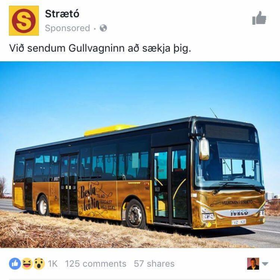 Þetta er ekki gullvagn fyrir 5 aura.