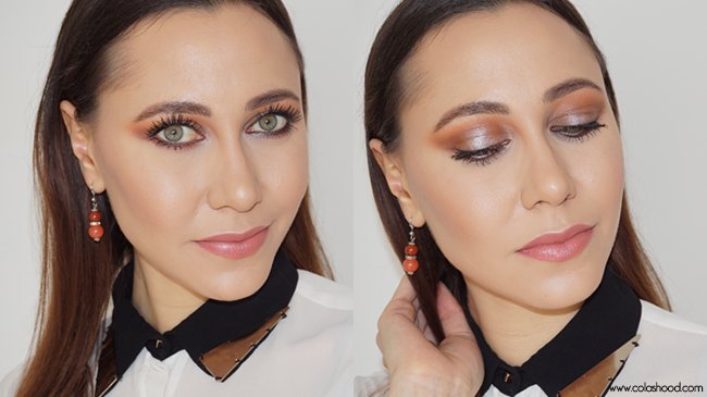 ColasHood's tweet photo. Vous me l'aviez tant demandé : voici le #tuto de ce #maquillage pèche https://t.co/CEIlpbLjuH #makeup #beauté #tendance https://t.co/C3FHOrtCo2