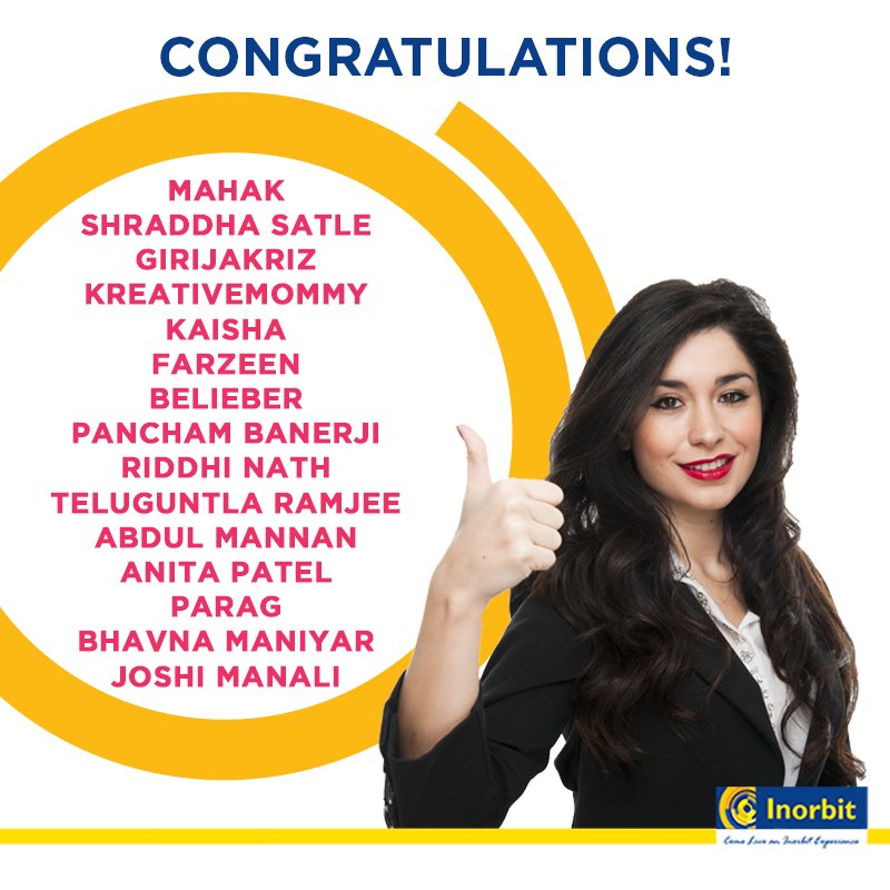InorbitMall's tweet photo. Congratulations to the winners of the #InorbitPinkPower contest! ♀️ https://t.co/NEgeEbBFr4