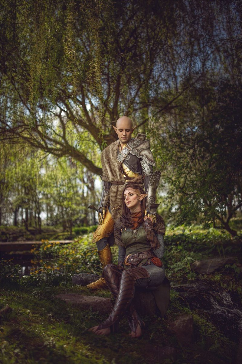 Yume_Costumes's tweet photo. First result of our #dragonagecosplay  photoshoot. Pic by @Eosandy 💕 #solavellan @Mike_Laidlaw @BioMarkDarrah @bioware https://t.co/GNTWJziCud