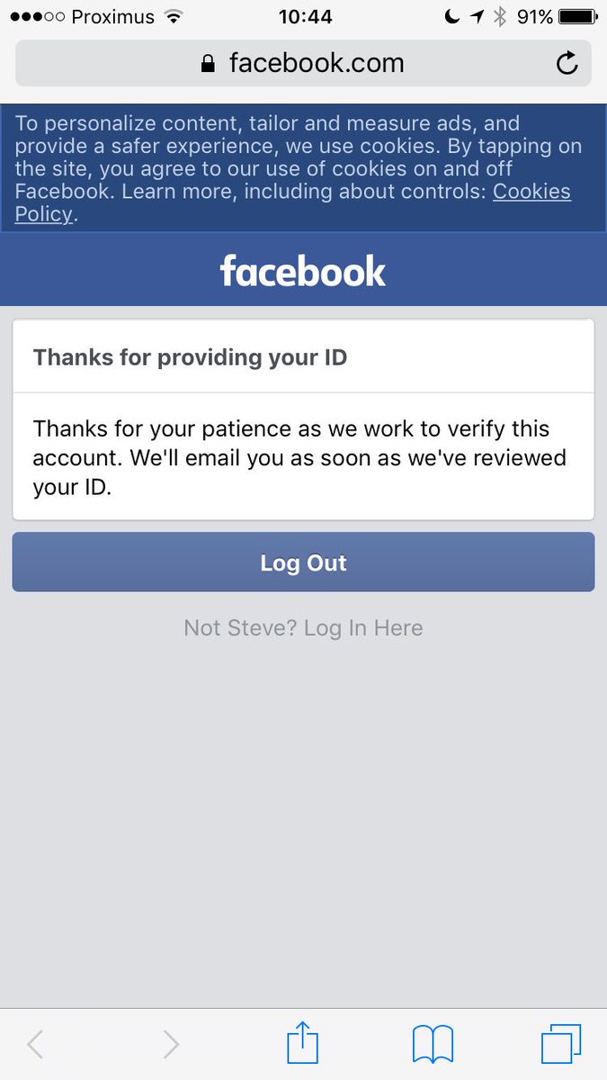 Steve_Zowietje's tweet photo. Already more than a week? When will they help? @fbhelpblog @facebook @HelpFacebook #fbhelp #facebook #facebookassistance #facebookhelp https://t.co/DDKb0WVant