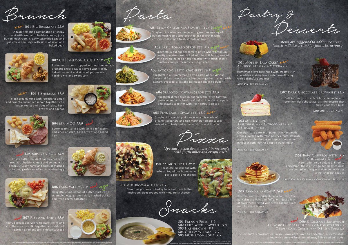 fruitnity's tweet photo. Our new menu has finally arrived! Explore our new menu with more choices and variety! Pasta, pizzas, milkshakes... Keep calm.... and DIG IN! https://t.co/PCCQYPkigD