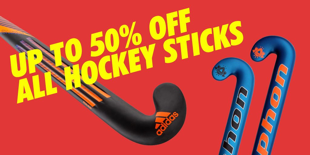 Up to 50% off hockey sticks in our Spring Clearance Sale gilmoursports.com/hockey-sticks