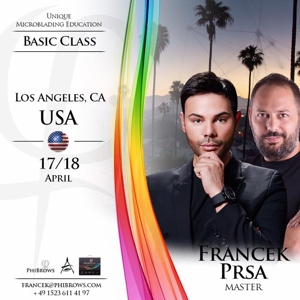 PhiEducationUSA's tweet photo. You live in Los Angeles or nearby? Come to microblading seminar on 17 and April 18! #francekprsa #microblading #phimaster #phibrows https://t.co/UzeWVGDjcF