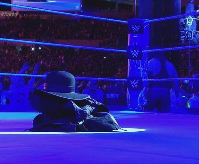 #ThankYouTaker #Wrestlemania
