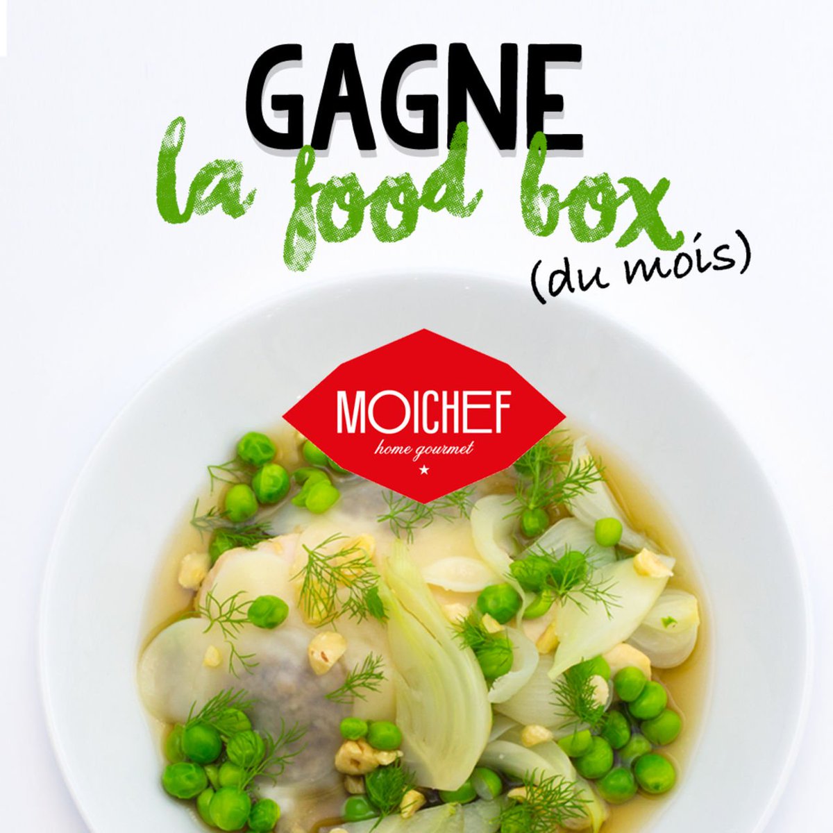 CONCOURS RT + FOLLOW pour remporter la box du mois, en partenariat avec Moi Chef !