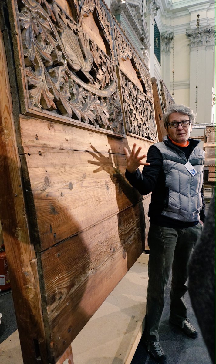Osservare da vicino un'opera d'arte è sempre emozionate sistersxcaso.it/il-restauro-di… #tempiettolongobardo #cividale #fvg
