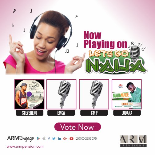 Good morning Naija! New music on Letsgonaija.ng. Go and vote now <a href="/DANFOSTERRADIO/">Dan Foster</a> <a href="/BellaRoseO/">BellaRose Duruji</a> <a href="/olaitandada/">Olaitandada</a> More freebies this week!