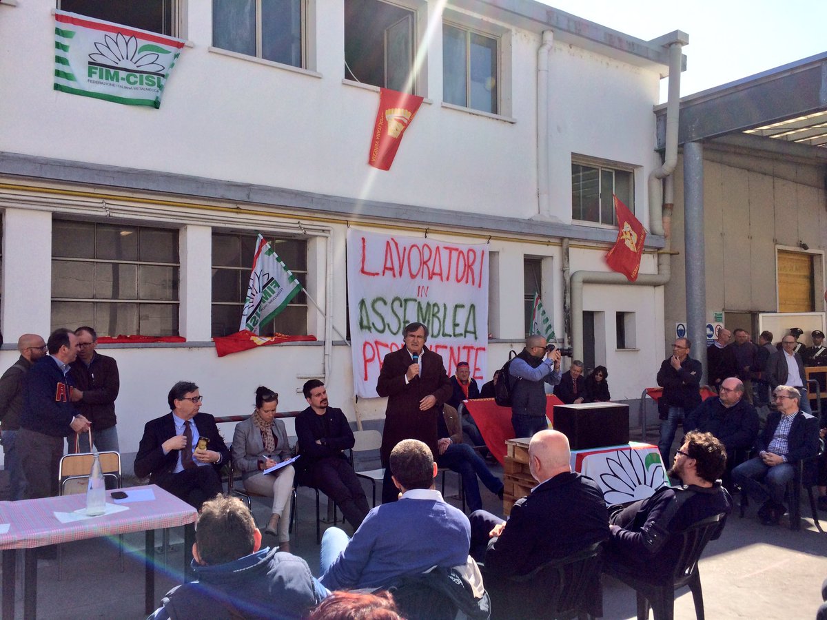 LuigiBrugnaro's tweet photo. #ILNOR | Furto e truffa: ci stanno portando via un'azienda del nostro territorio. Un accordo firmato deve essere mantenuto.[staff] https://t.co/KV9gfvff5a