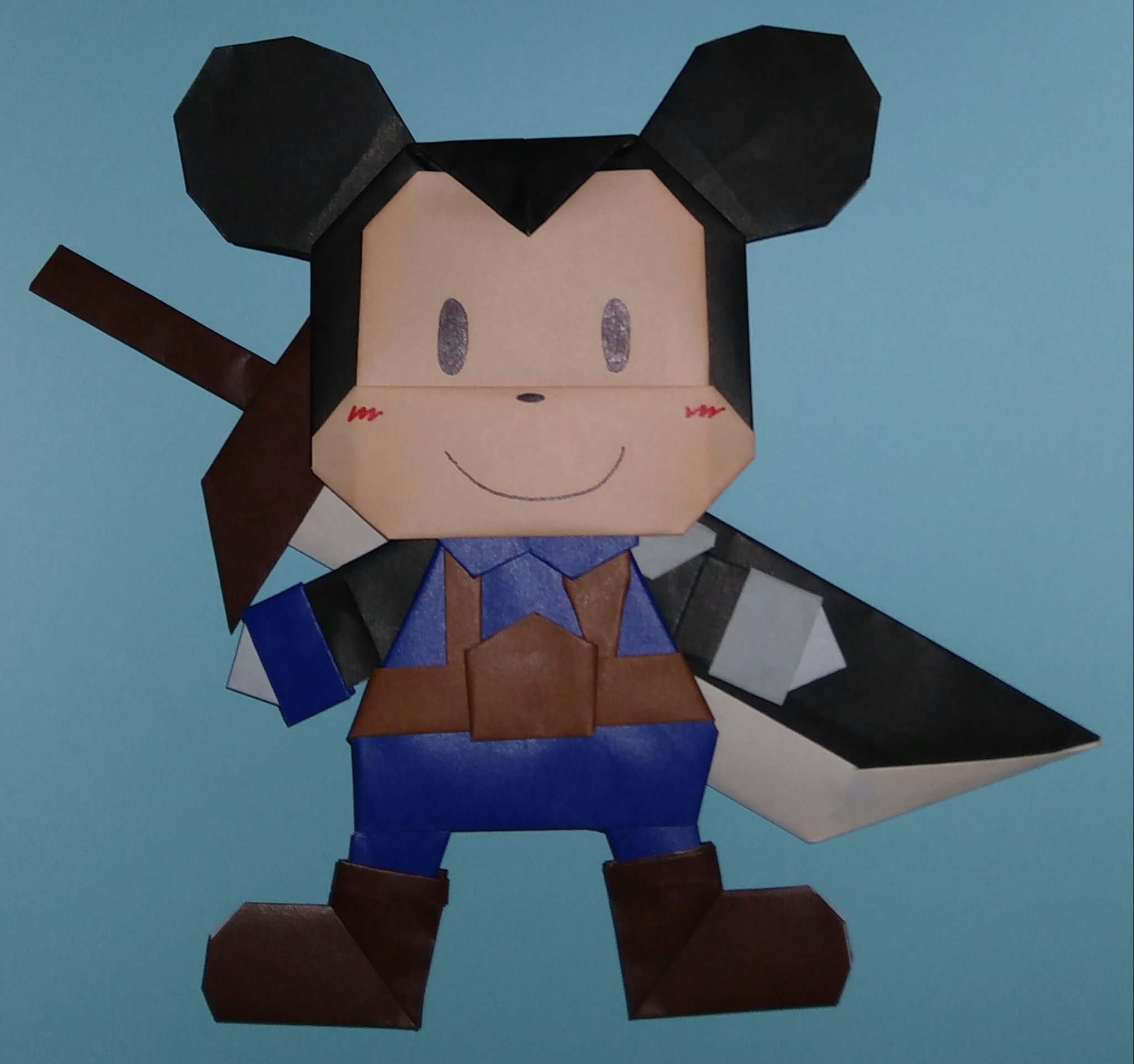M Disney Origami Twitter