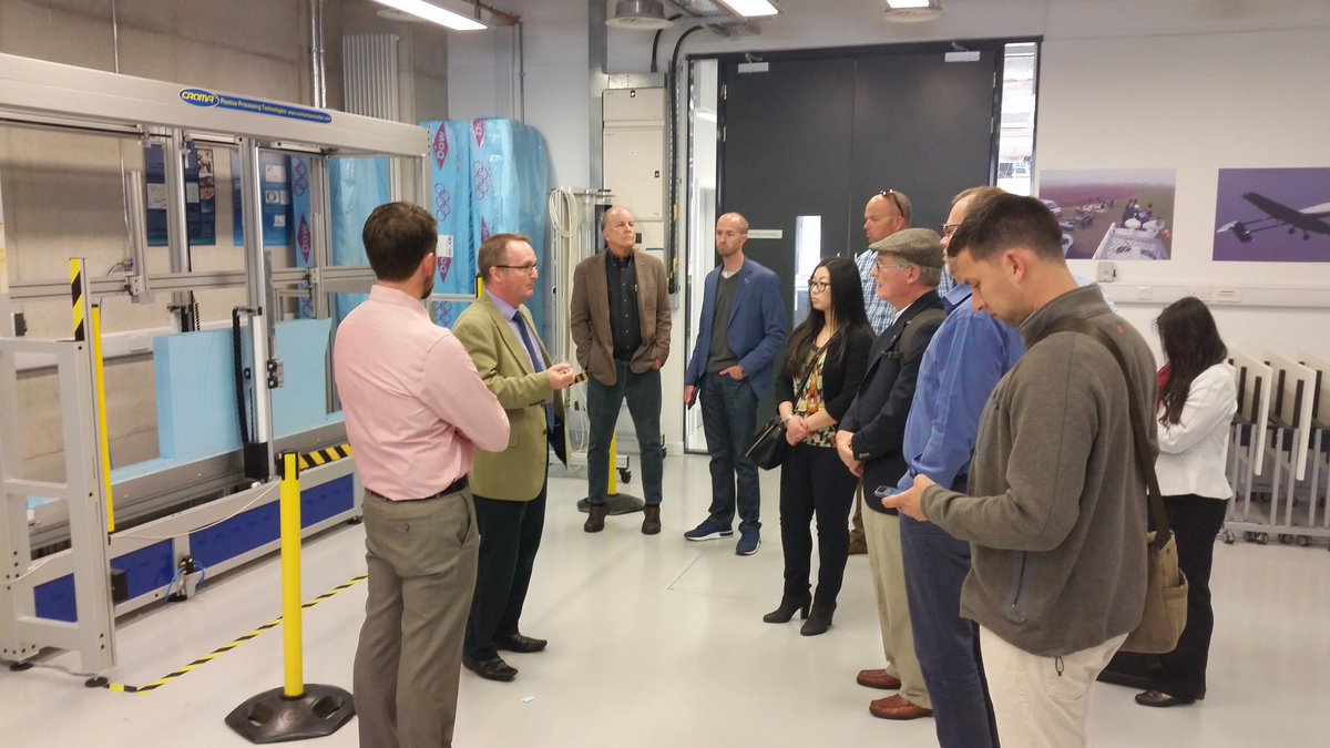 TMABlueTech's tweet photo. @TMA_maritime @TradeGov #USBlueTechTrade mission visit SMMI at University of Southampton. Visit us stand V42 @OceanBusiness 4-6 April. https://t.co/1U1K1U2nWr