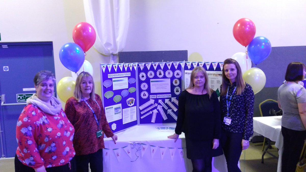 Care Navigators out in force for #HealthyTogether <a href="/Becthorpe04/">rebecca thorpe</a> @gemcoleCN <a href="/HoulstonJo/">Jo Houlston</a>