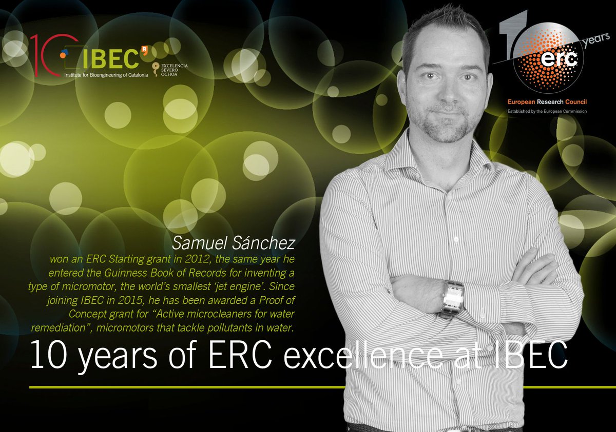 IBECBarcelona's tweet photo. Happy Anniversary @ERC_Research #ERC10years https://t.co/knQuTwEval https://t.co/xd7CVWwEcy