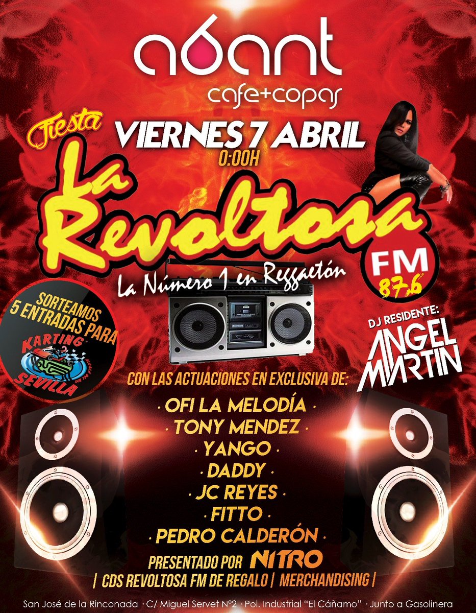 Recuerda que este VIERNES es nuestra próxima fiestaaaaa!!! Te vienes?