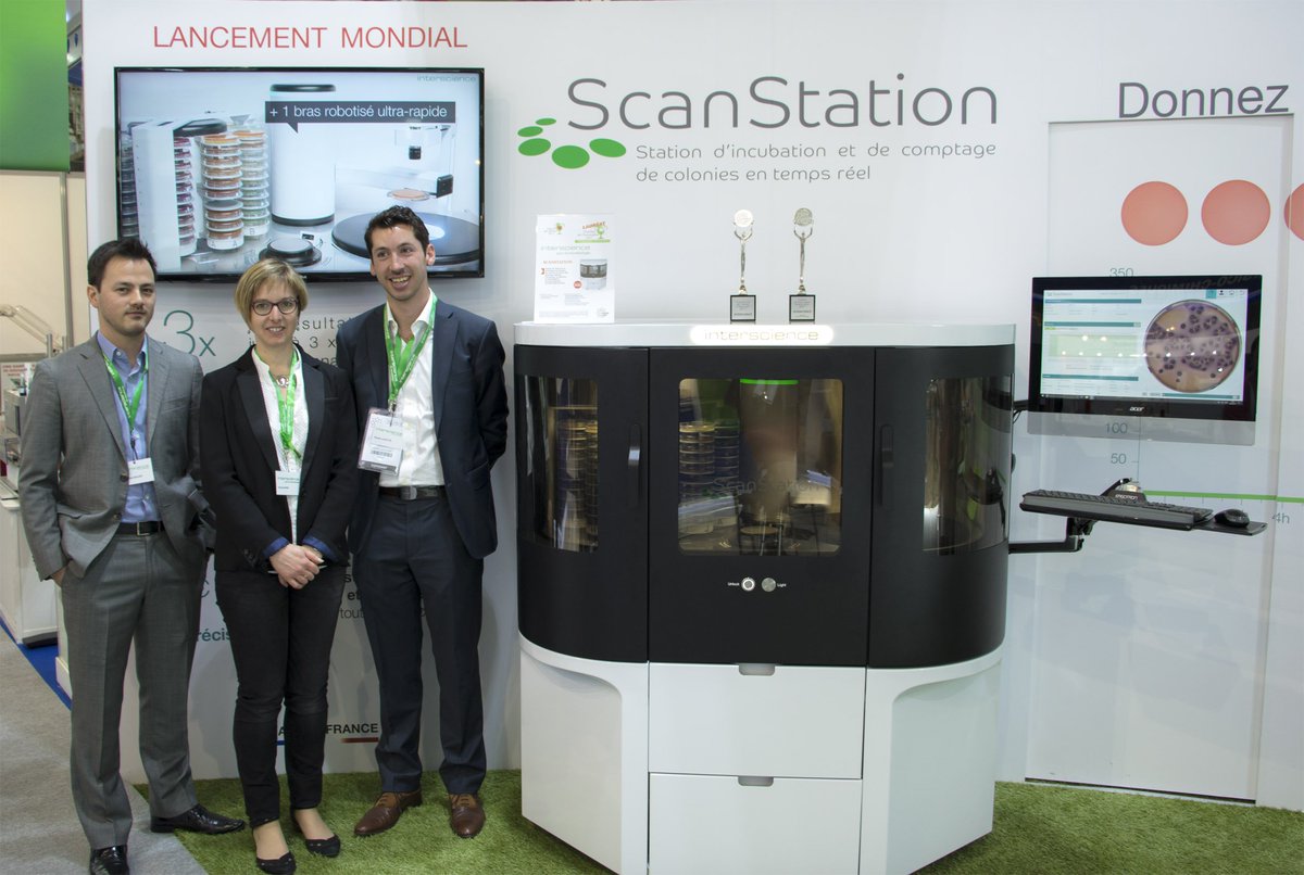 INTERSCIENCE_FR's tweet photo. Nous avons été heureux de vous présenter #ScanStation, station d'incubation et de comptage de colonies en temps réel https://t.co/4Rduj0LTAf