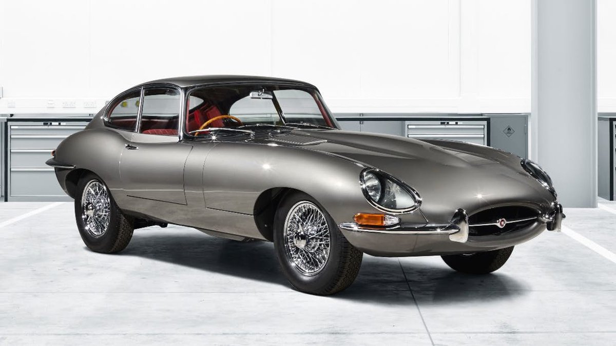 Jaguar rebirths the E-type ... and it's the opposite of painful. newatlas.com/jaguar-e-type-…