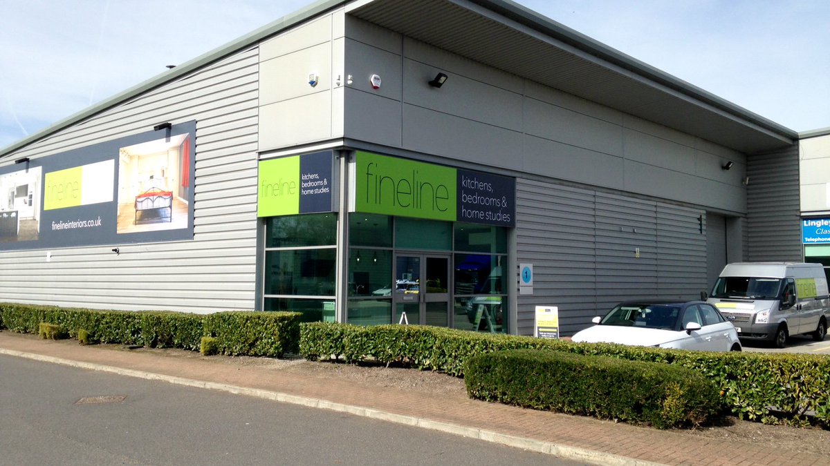 FinelineOldham's tweet image. Our new Warrington showroom looks great especially in this beautiful weather! #warringtonkitchens #warringtonbedrooms