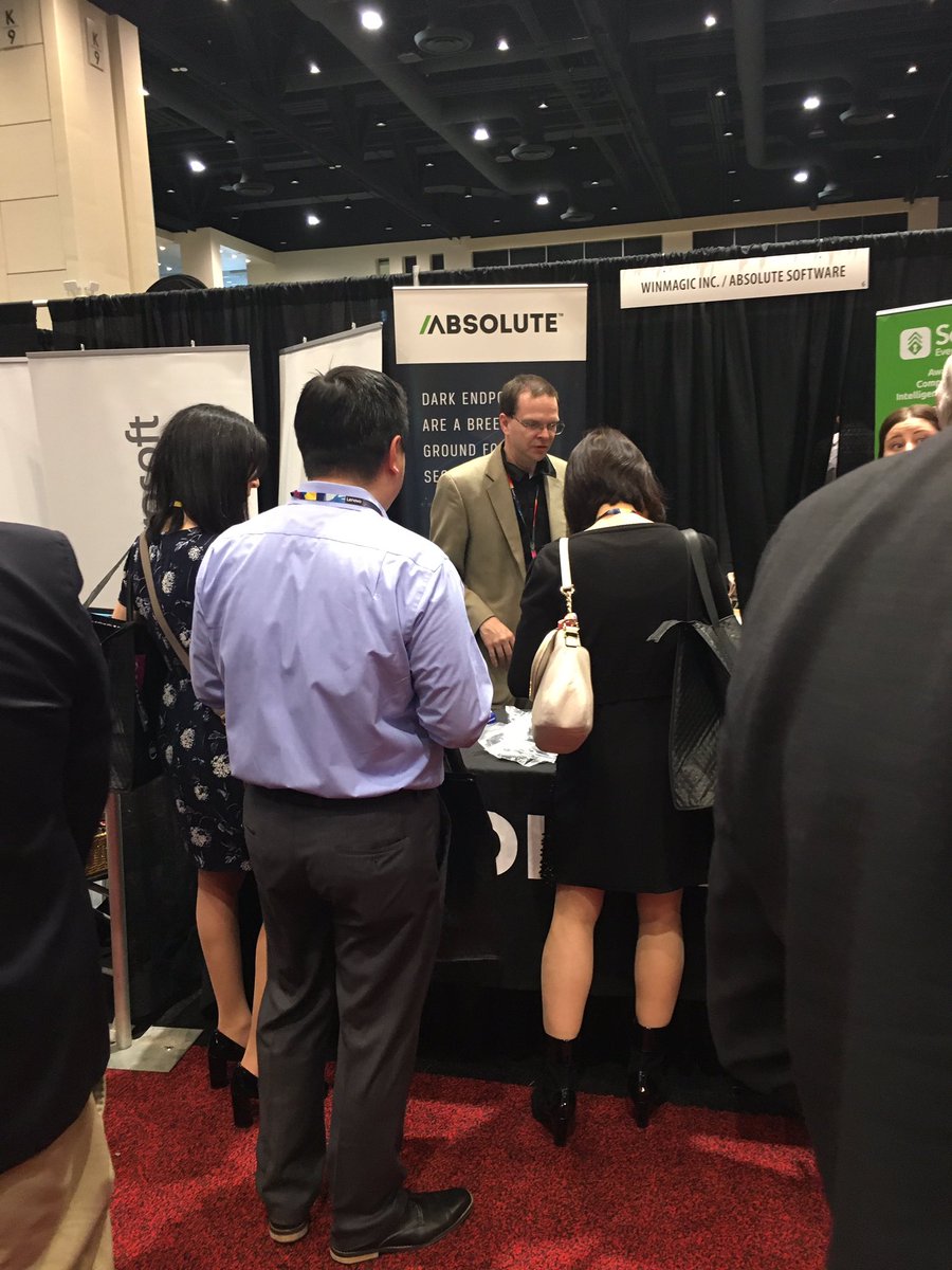 odessajess's tweet image. Good to see our buddies, Absolute, at our Sponsor Showcase. We&apos;ve got important work to do together this year! #softwarebuzz @LenovoSoftware