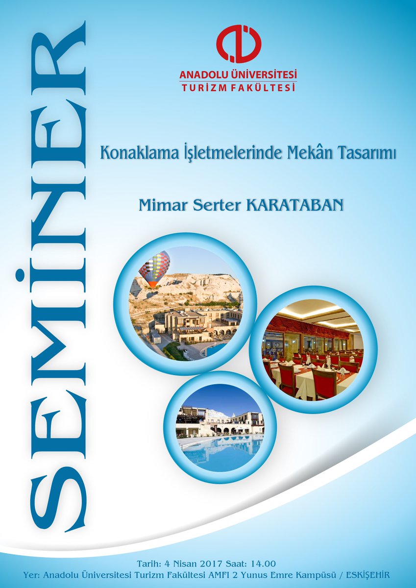 TeamFores's tweet photo. Serter Karataban, Anadolu Üniversitesi'nde gerçekleşecek olan ''Konaklama İşletmelerinde Mekan Tasarımı'' seminerinde...@Anadolu_Univ https://t.co/WlbKbVNNys