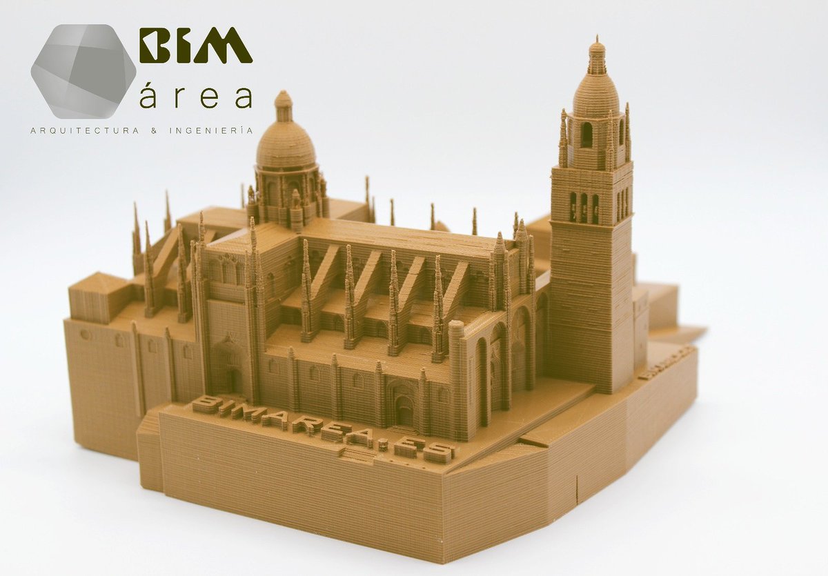 bim_area's tweet photo. Caja de luces &amp; Catedral de Salamanaca. #3dprint #3d #arquitectura #architecture #architect #model #bim #salamanca #PatrimonioCultural https://t.co/1TxOsZQPjT