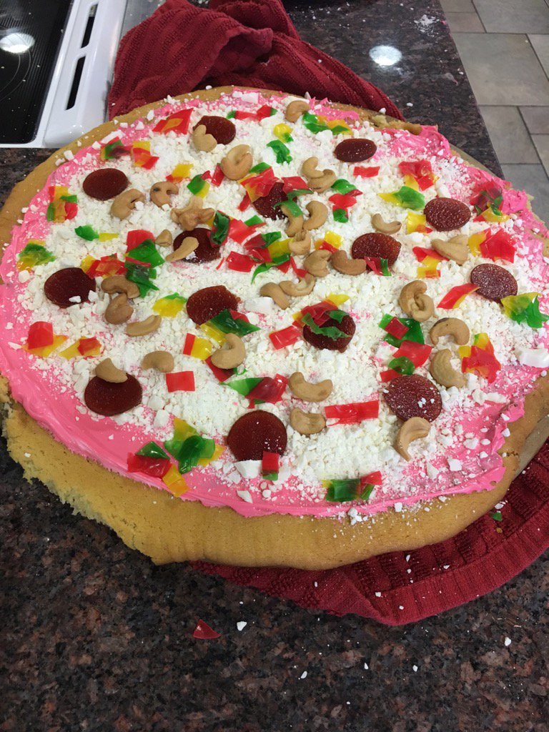 serving April Fool's dinner @ Ronald McDonald house in Mpls Meal looked like dessert &amp; dessert looked like the meal😊