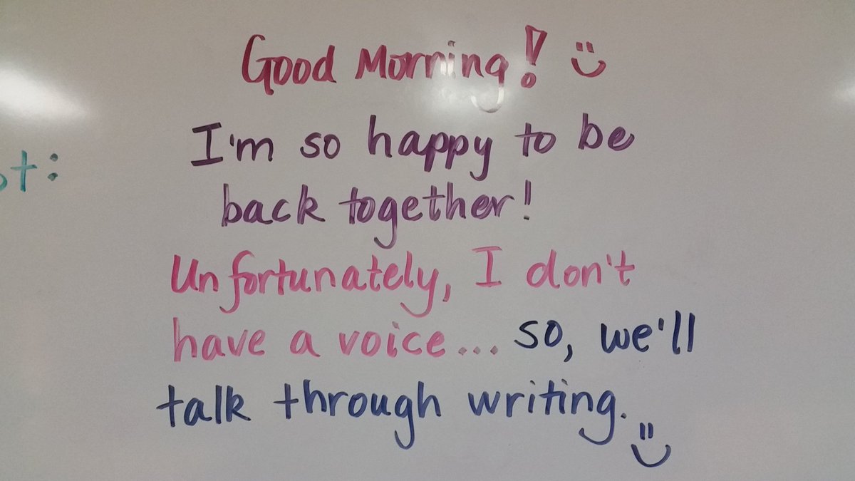 LeachTeach4's tweet photo. Spring break sickness causes at quiet retun ;-) ♡ #OrEdChat #soxplap #SOcoffeeEDU #SOZenTeacher https://t.co/0251WOLibl