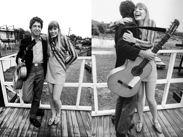 mrleonardcohen's tweet photo. Leonard Cohen &amp; Joni Mitchell https://t.co/XdNvsTQPx8