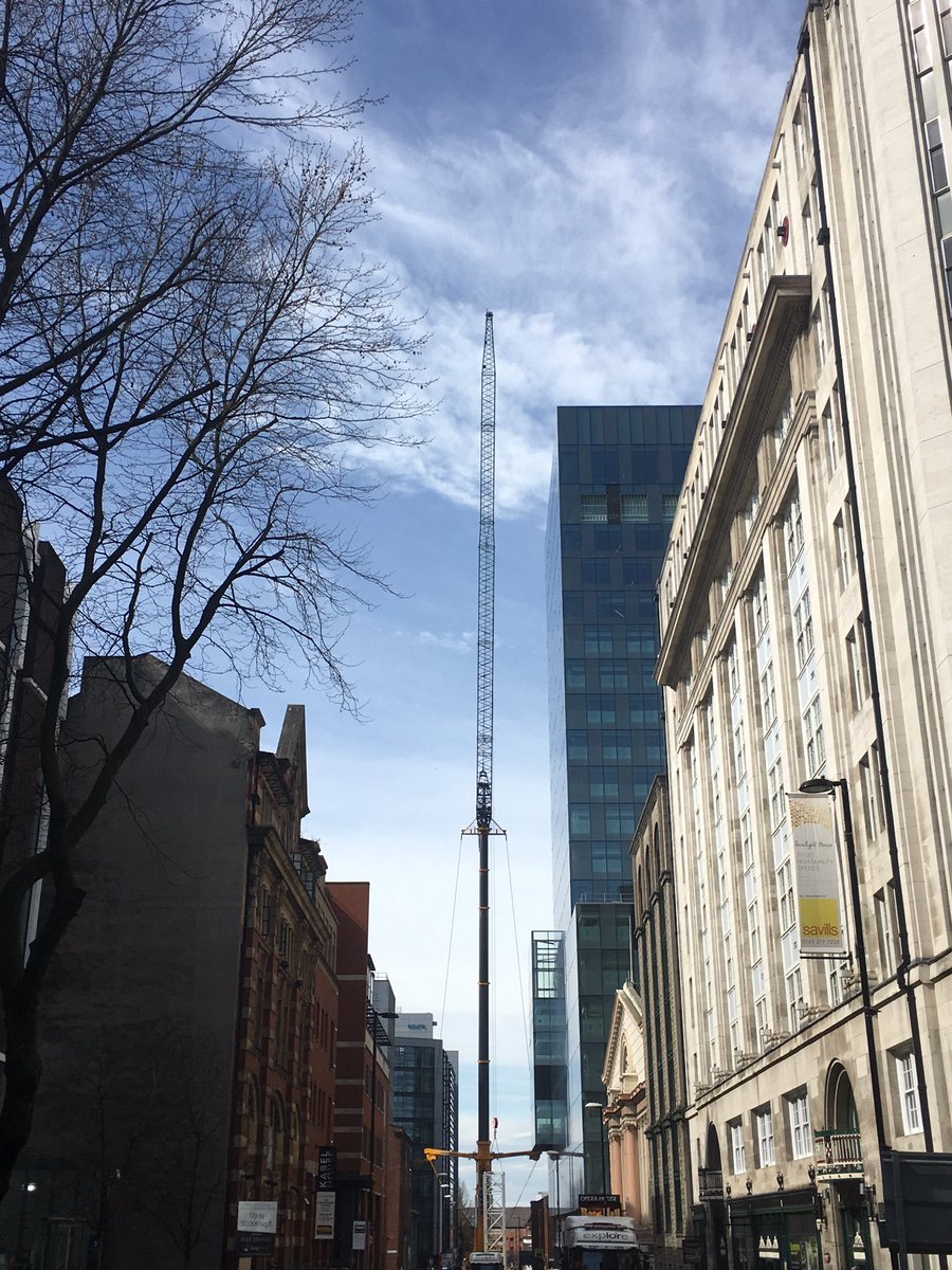 ojsocial's tweet photo. @no1spinningfds is nearly finished! 👏🏻 I hope they have that crane on standby for when we move in... #WeHaveALotOfFurniture https://t.co/vZmNFOiVqj