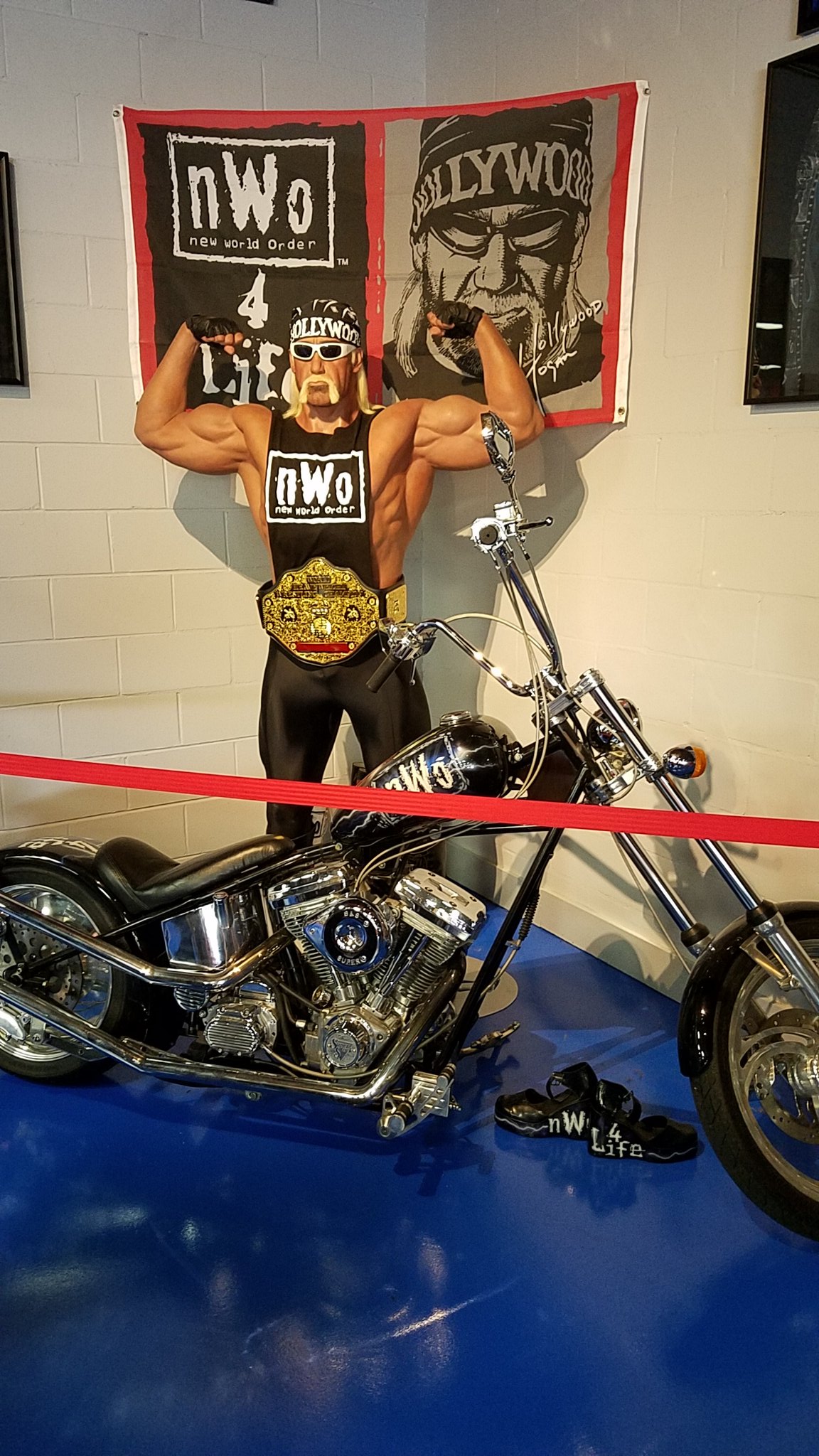 Brian Zane on X Remember when Hollywood Hogan wore some sweet nWo leather pumps https t aEeLSBmSSh X