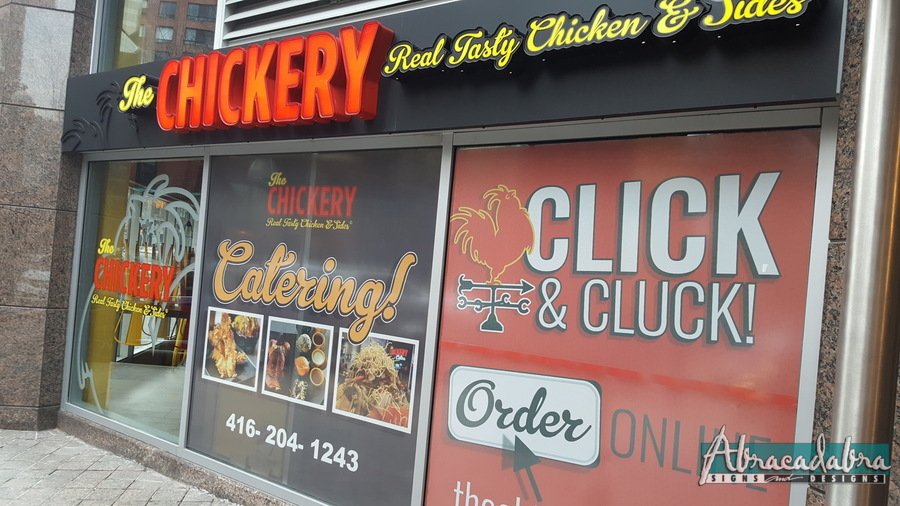 abrasigndesign's tweet photo. DRESS up your WINDOWS!! The CHICKERY #GETNOTICED #click&amp;cluck @abracadabrasigns #makeyourmark https://t.co/v2ZtEyTuwQ