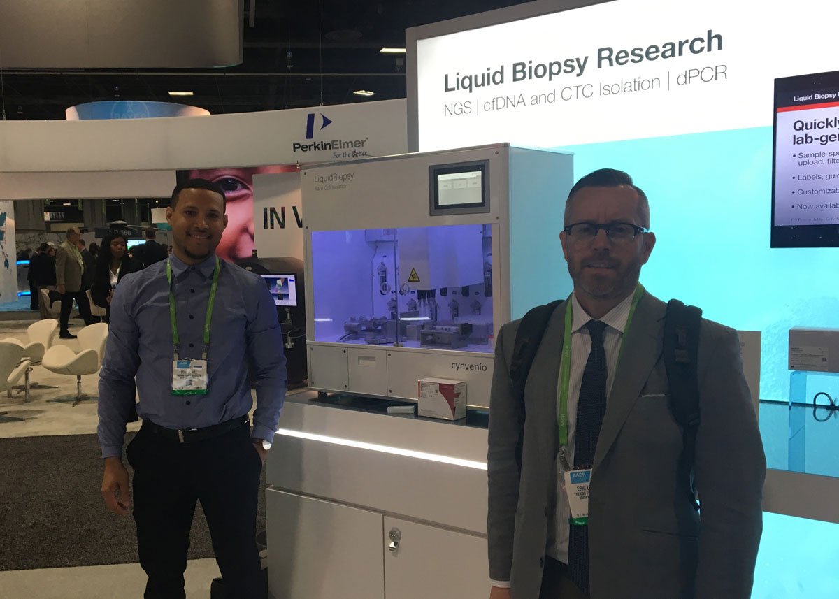 cynvenio's tweet photo. For those of you at AACR, stop by booth #1727 to learn more about Cynvenio's LiquidBiopsy system for rare cell isolation. https://t.co/9n3hIPNUke