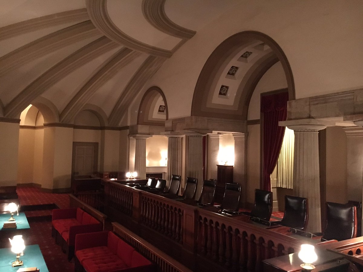 PHS2DC's tweet photo. Original Supreme Court chamber where Marbury v Madison was heard https://t.co/E8bILtgPdm