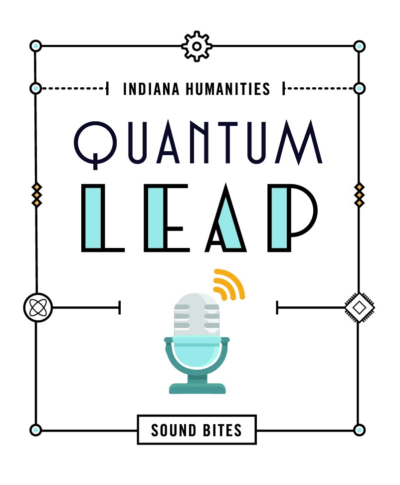 INHumanities's tweet photo. Subscribe to Quantum Leap Sound Bites podcast to learn about moments of discovery &amp; ingenuity in Indiana: https://t.co/aPPqcu9BdL https://t.co/tQCZiladqc