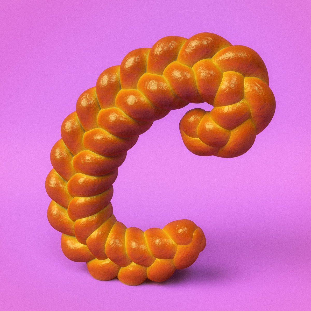 NoahCampDesign's tweet photo. Challah C
@36daysoftype #36daysoftype #illustration #editorial #yummy #lettering #cgi #zbrush #render #type #challah #bread #36days_c https://t.co/DlnKq9FuOZ