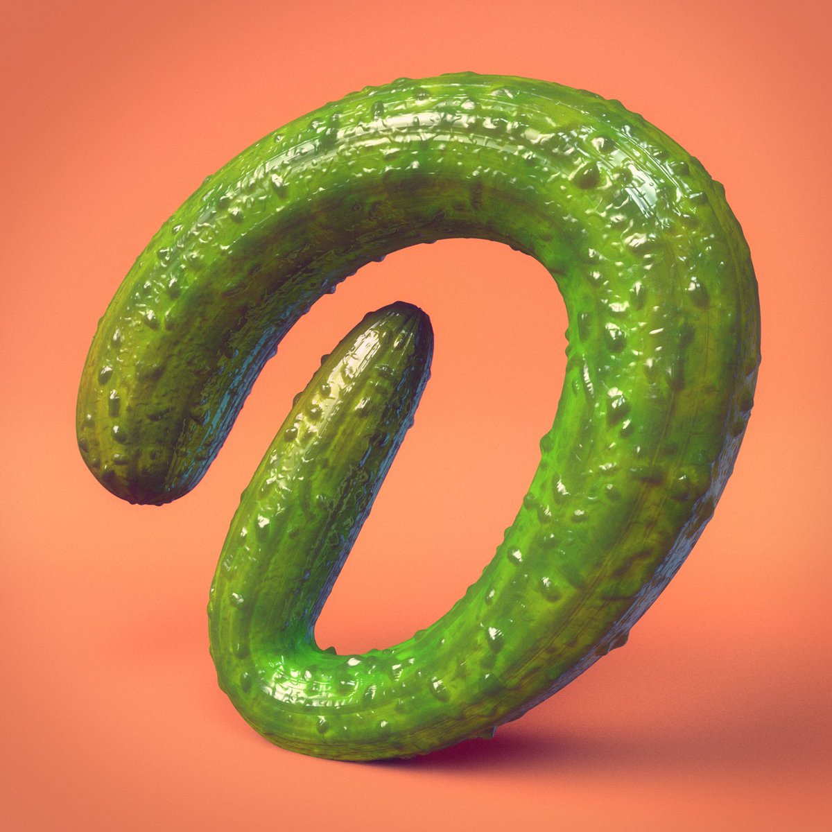 NoahCampDesign's tweet photo. Dill Pickle D
@36daysoftype #36daysoftype #illustration #editorial #yummy #lettering #cgi #zbrush #render #type #pickle #dill #nbd #36days_d https://t.co/qrpZ886yWm