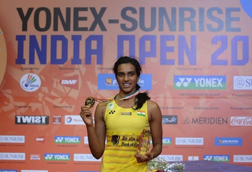 ItsMePragya's tweet photo. Many congratulations to @PVSindhu1 for winning yet again and making us all so so proud!! Keep shining girl! ๐๐ผ๐โจ๐
#IndiaOpen2017 https://t.co/t5QN3dtwDp