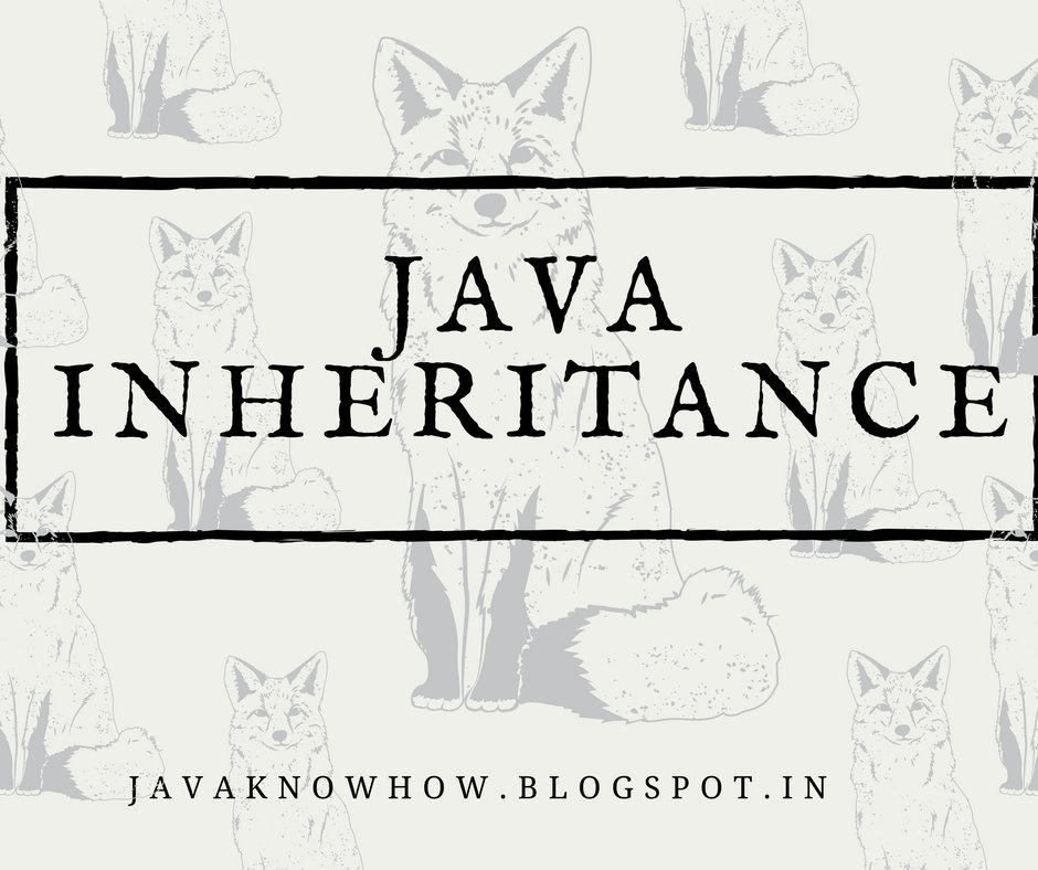 computerprg's tweet image. #JavaInheritance bit.ly/2otKMaX