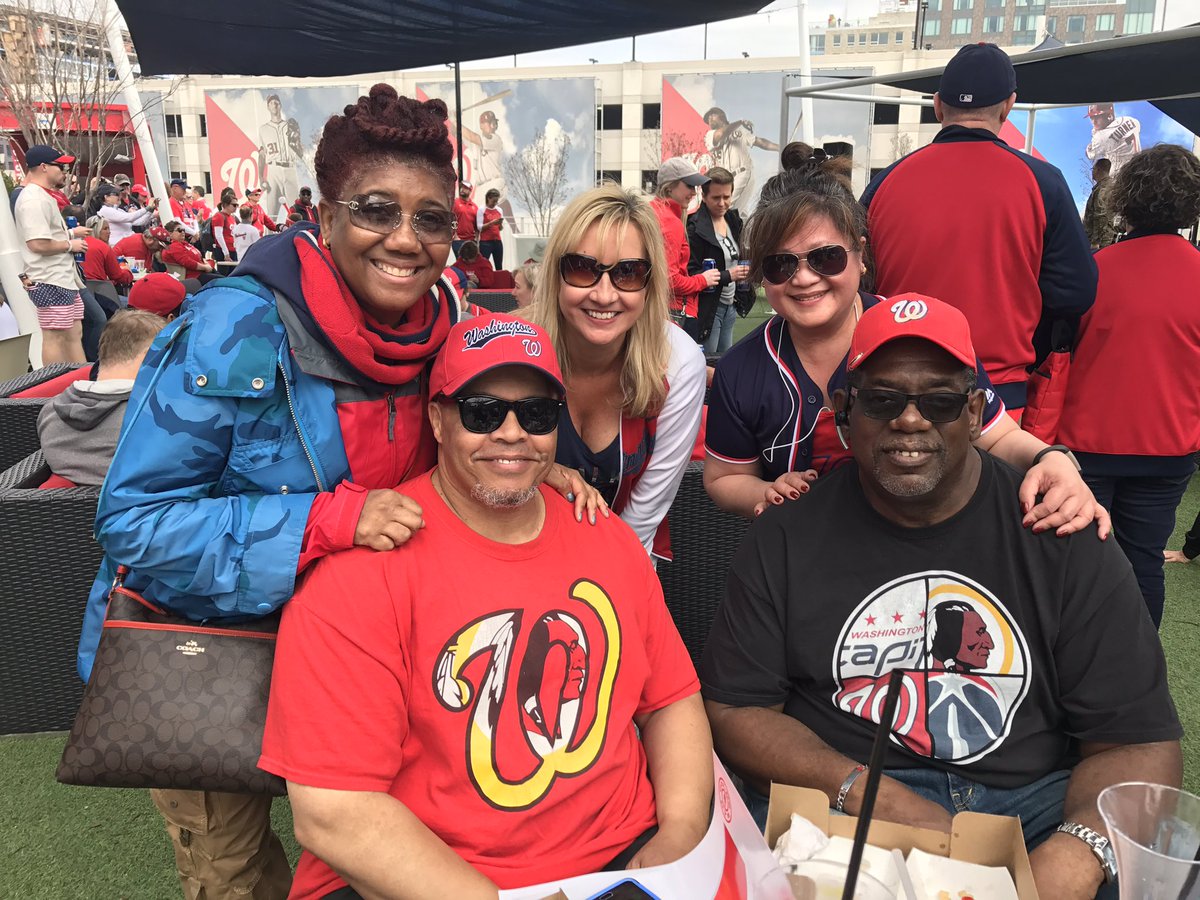 suzjdean's tweet photo. #Nats Fram on #OpeningDay ...👌🏼❤⚾️ @Stevo10211Steve @skinzmama @ecl326 where's @T_Mac202 @masnNationals https://t.co/UZkxnnNNw6