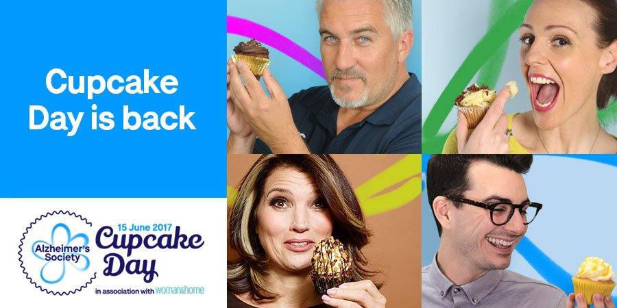 alzheimerssoc's tweet photo. #CupcakeDay is back! Order your free fundraising kit today and join us on 15 June. https://t.co/Tl9t4OpuN2 https://t.co/sVdrSSJu5b