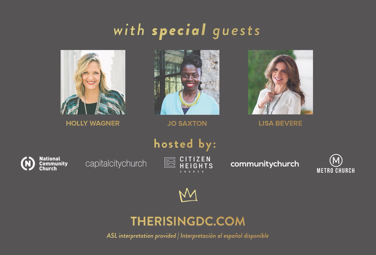 TheRisingDc's tweet photo. This is happening May 26 + 27 - Register TODAY!https://t.co/5zaqsJQtW7
#TheRisingDC #Risingtogether #Godchicks #SheRises #Monday #GirlBoss https://t.co/tb9e8KBFsl