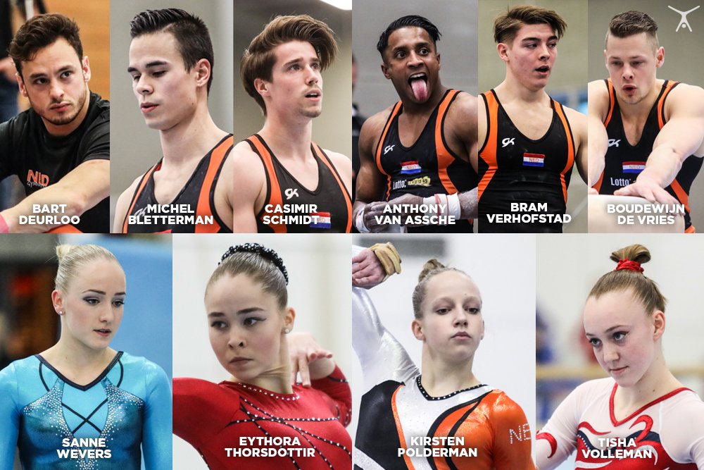 DutchGymnastics's tweet photo. Bondscoaches Gerben Wiersma en Bram van Bokhoven maken selectie EK Turnen bekend #dutchgymnastics 
https://t.co/j9lPhyGsah https://t.co/F5gXLAtnKo