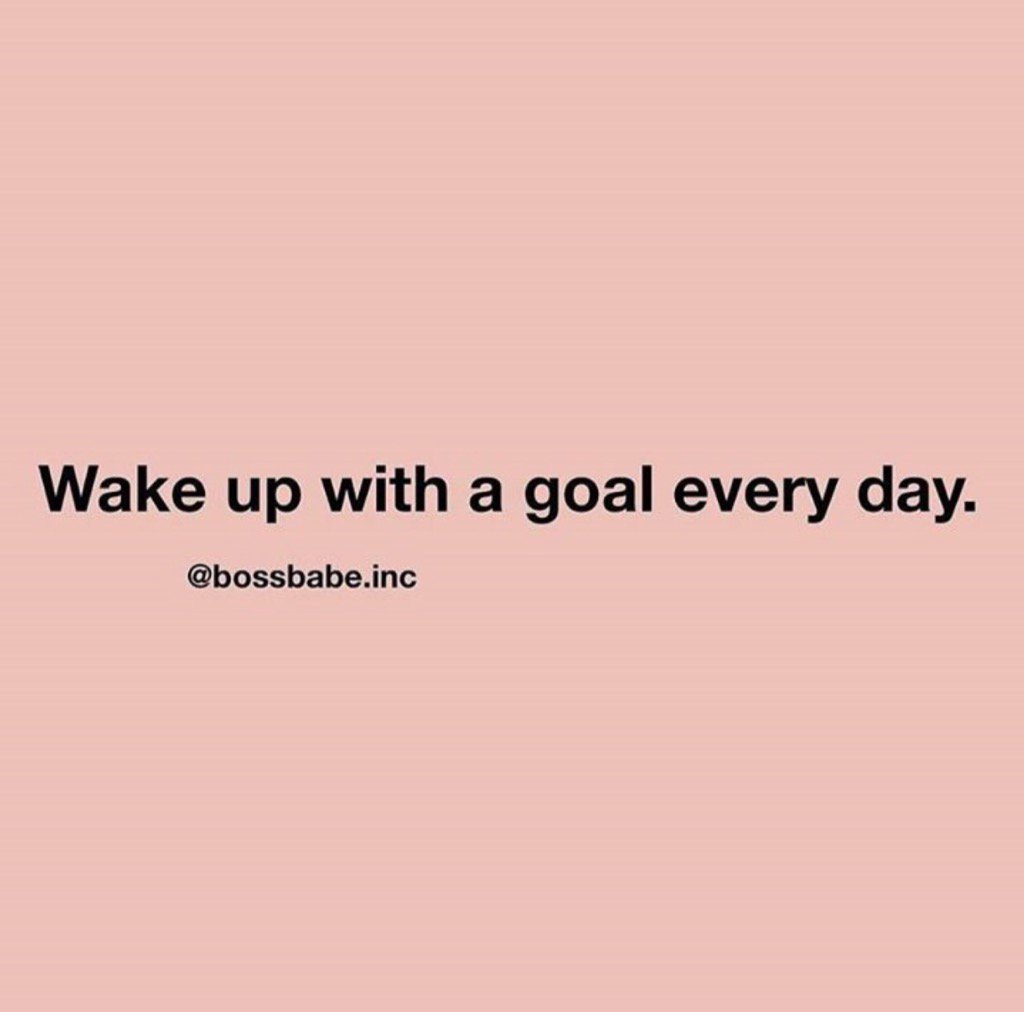 JudiePalmisano's tweet photo. What is your goal today? #MondayMorningMotivation. My goal today is to?
Mine: Tasks, increase, meet. https://t.co/jqDK2xae7v